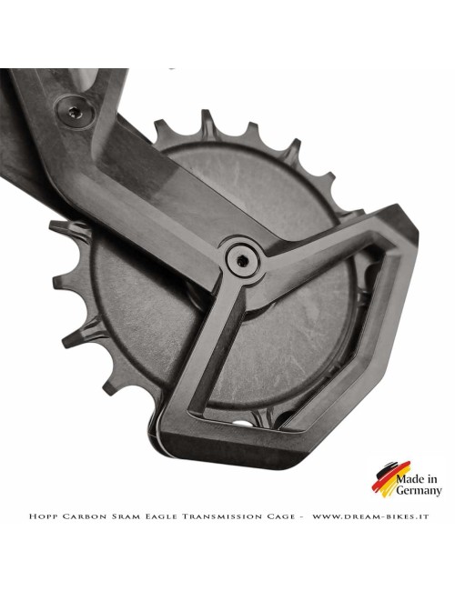 Hopp Carbon Parts Gabbia Oversize Per Cambi Posteriori Sram Eagle Transmission AXS e Sram XPLR AXS 13s - 69 gr.