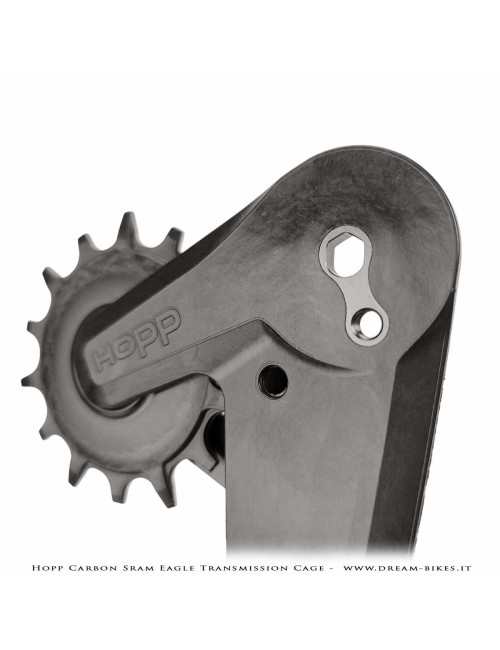 Hopp Carbon Parts Gabbia Oversize Per Cambi Posteriori Sram Eagle Transmission AXS e Sram XPLR AXS 13s - 69 gr.