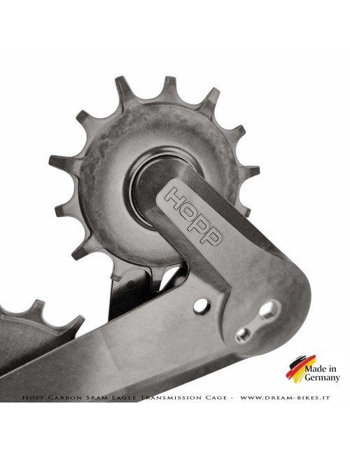 Hopp Carbon Parts Oversized Rear Derailleur Cage for Sram Eagle Transmission AXS and Sram XPLR AXS 13s Rear Derailleurs - 69 gr.