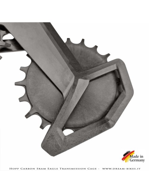 Hopp Carbon Parts Gabbia Oversize Per Cambi Posteriori Sram Eagle Transmission AXS e Sram XPLR AXS 13s - 69 gr.