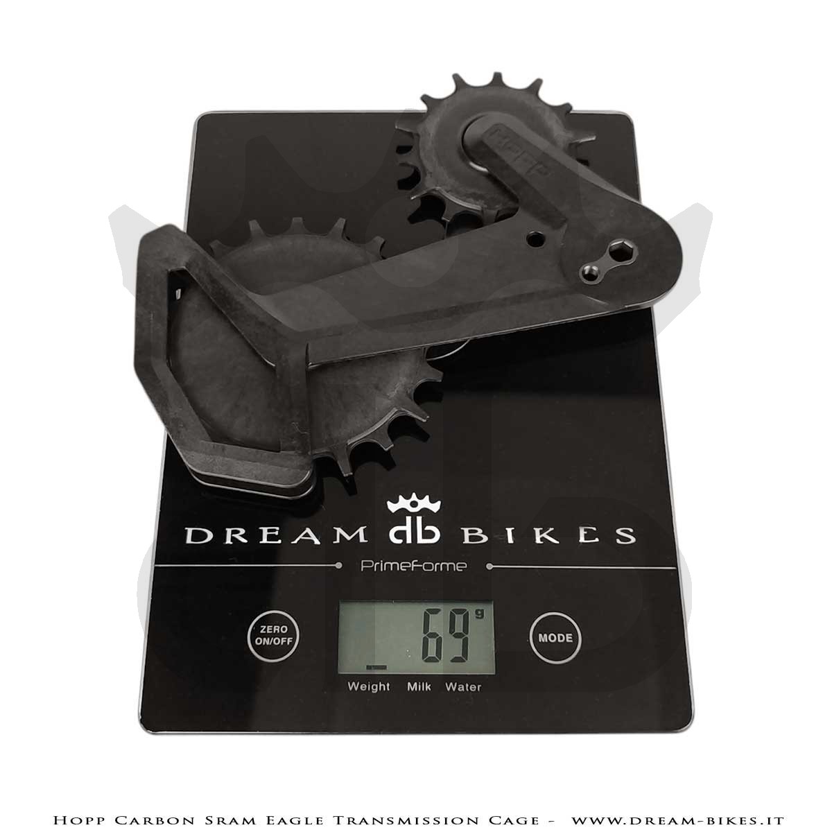 Hopp Carbon Parts Gabbia Oversize Per Cambi Posteriori Sram Eagle Transmission AXS e Sram XPLR AXS 13s - 69 gr.