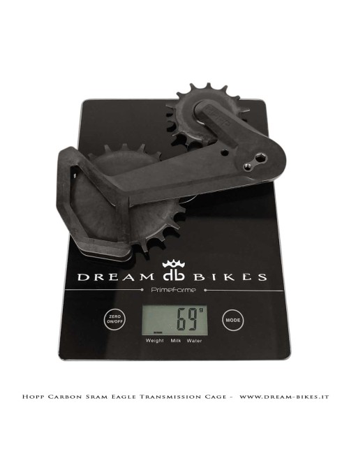 Hopp Carbon Parts Gabbia Oversize Per Cambi Posteriori Sram Eagle Transmission AXS e Sram XPLR AXS 13s - 69 gr.