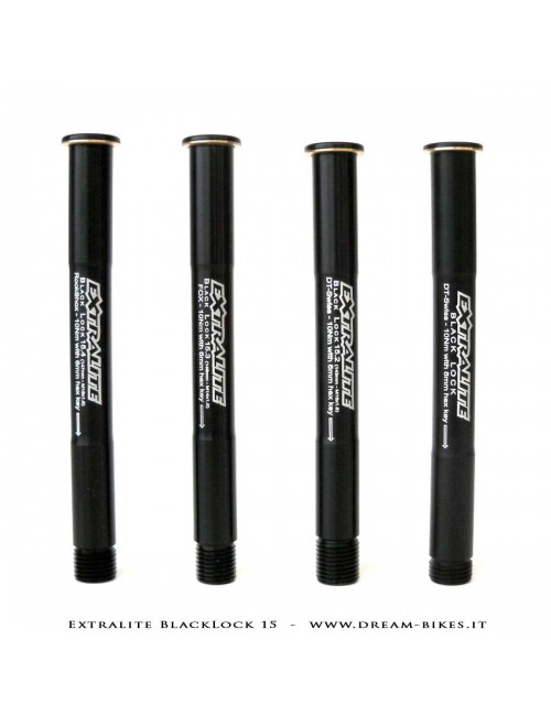 Extralite BlackLock QR15 Perno Passante Ruota Anteriore 15 mm
