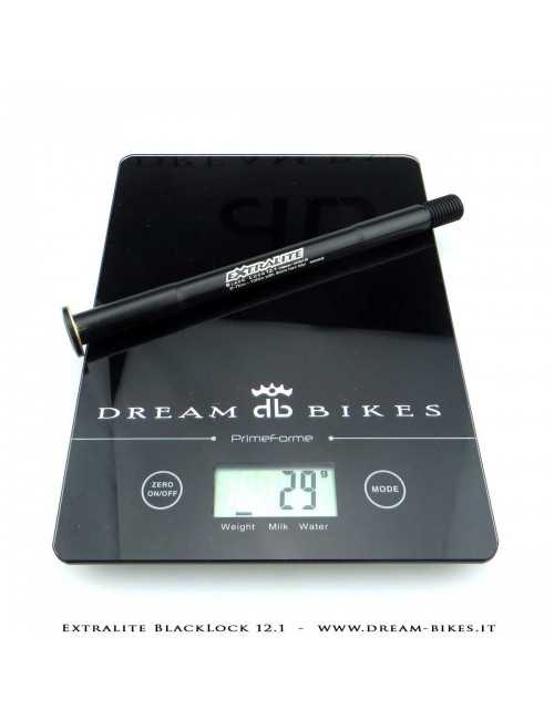 Extralite BlackLock QR12 Perno Passante Ruota Posteriore 12 mm