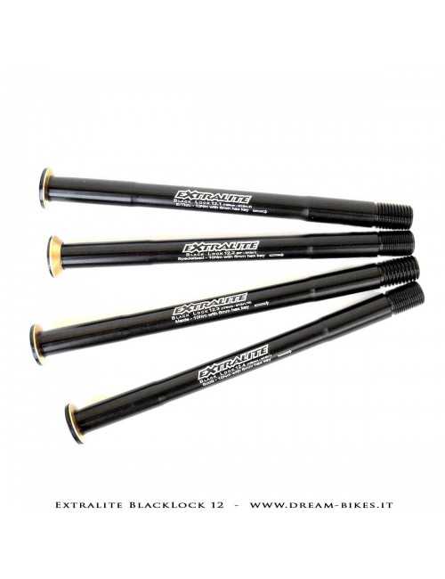 Extralite BlackLock QR12 Perno Passante Ruota Posteriore 12 mm