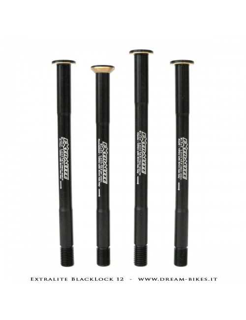 Extralite BlackLock QR12 Perno Passante Ruota Posteriore 12 mm