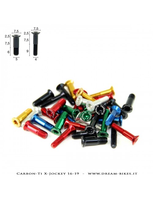 Carbon-Ti X-Jockey Viti Pulegge Cambio