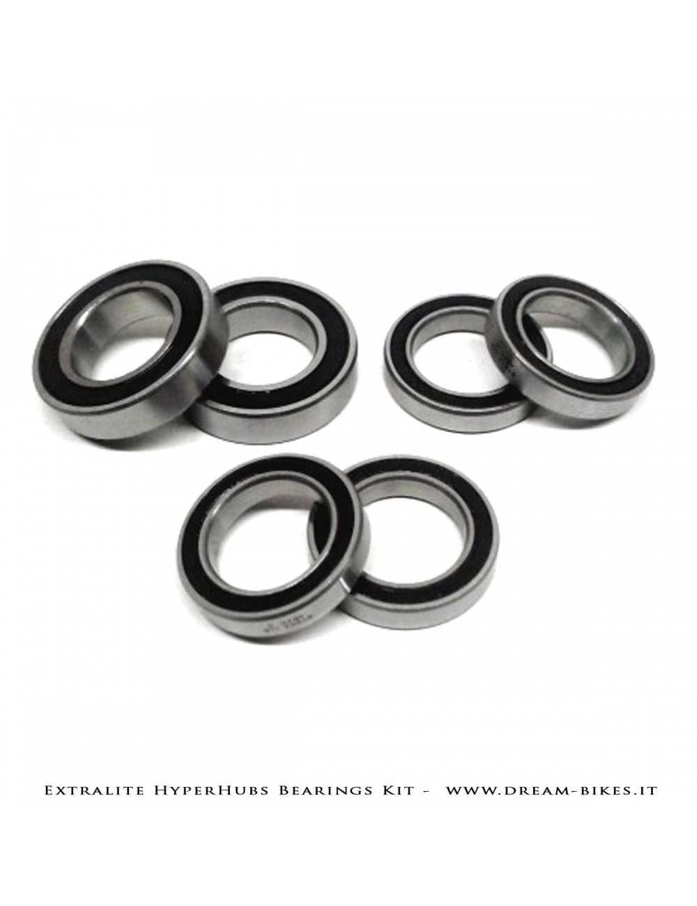 Extralite HyperHubs Enduro ABEC5 Bearings Kit Front+Rear