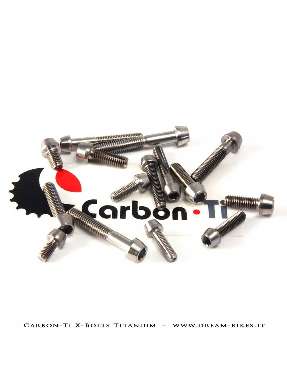 Carbon-Ti X-Bolts Titanium Viti in Titanio a Testa Conica Cava Esagonale TCCE