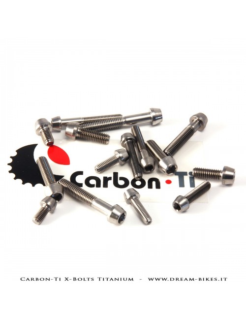 Carbon-Ti X-Bolts Titanium Viti in Titanio a Testa Conica Cava Esagonale TCCE