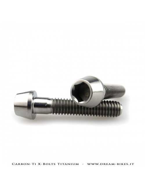 Carbon-Ti X-Bolts Titanium Tapered Hexagon Socket Head Bolts TCCE