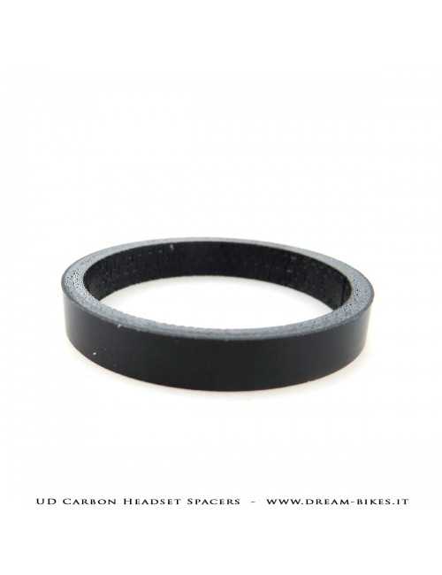 Distanziali Sterzo Carbon UD, 5 e 10 mm