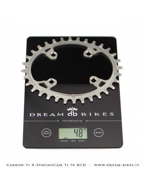 Carbon-Ti X-SyncroCam Ti BCD 76 mm Asymmetric Titanium Monoring