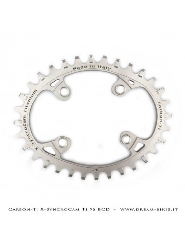 Carbon-Ti X-SyncroCam Ti BCD 76 mm Monocorona Asimmetrica in Titanio
