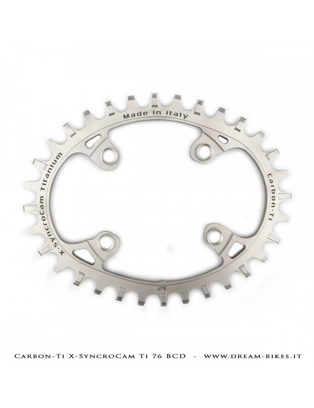 Carbon-Ti X-SyncroCam Ti BCD 76 mm Monocorona Asimmetrica in Titanio