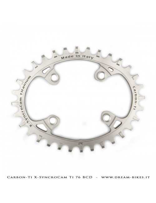 Carbon-Ti X-SyncroCam Ti BCD 76 mm Asymmetric Titanium Monoring