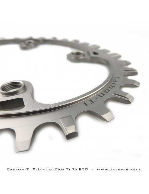 Carbon-Ti X-SyncroCam Ti BCD 76 mm Asymmetric Titanium Monoring