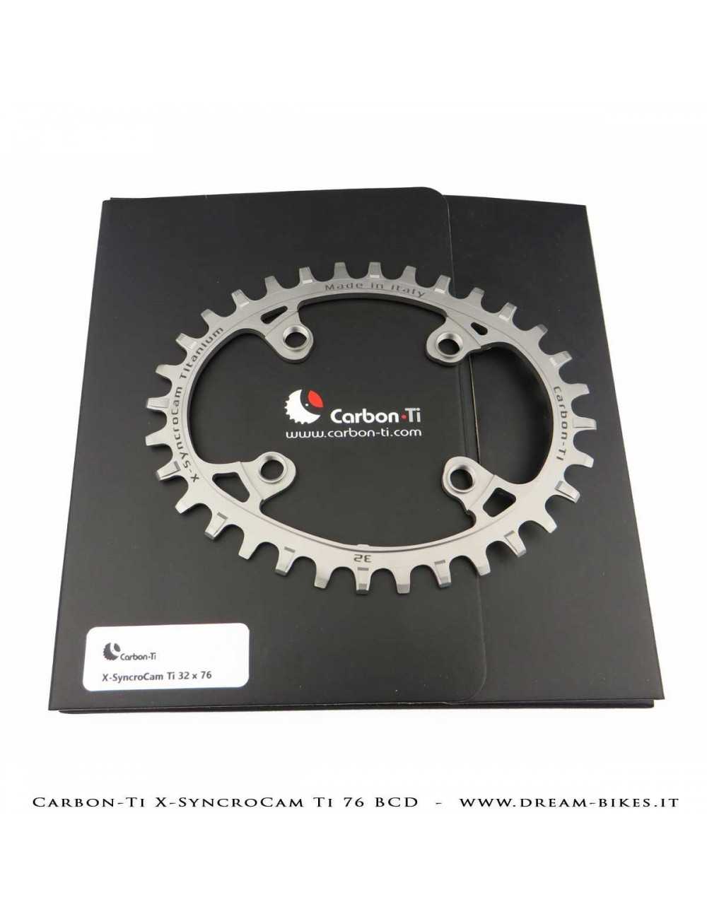 Carbon-Ti X-SyncroCam Ti BCD 76 mm Monocorona Asimmetrica in Titanio