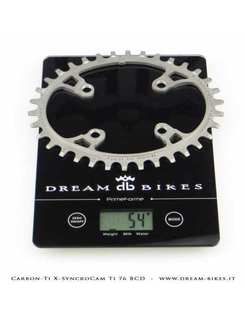 Carbon-Ti X-SyncroCam Ti BCD 76 mm Asymmetric Titanium Monoring