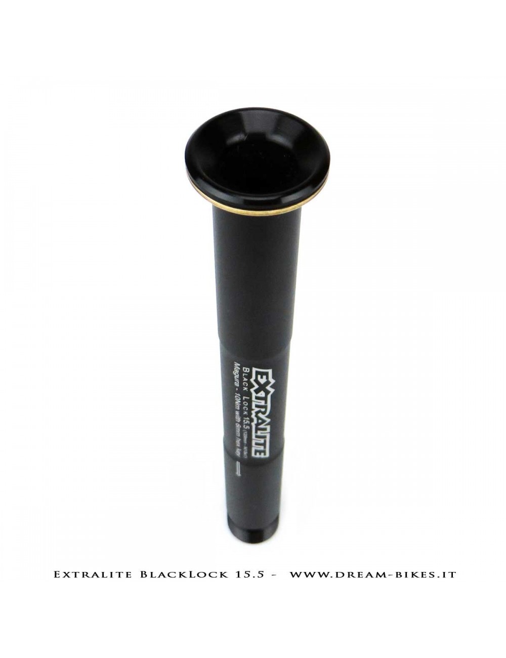 Extralite BlackLock QR15 Perno Passante Ruota Anteriore 15 mm