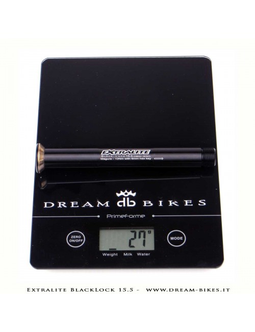 Extralite BlackLock QR15 Perno Passante Ruota Anteriore 15 mm