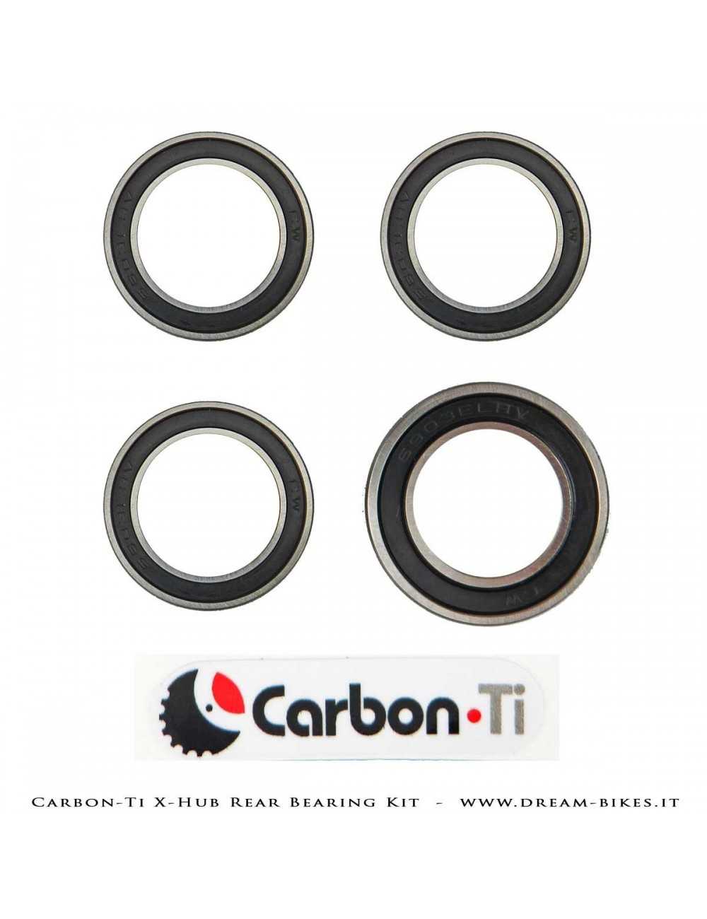 Carbon-Ti Bearing Kit For X-Hub SL/SP Rear Hubs