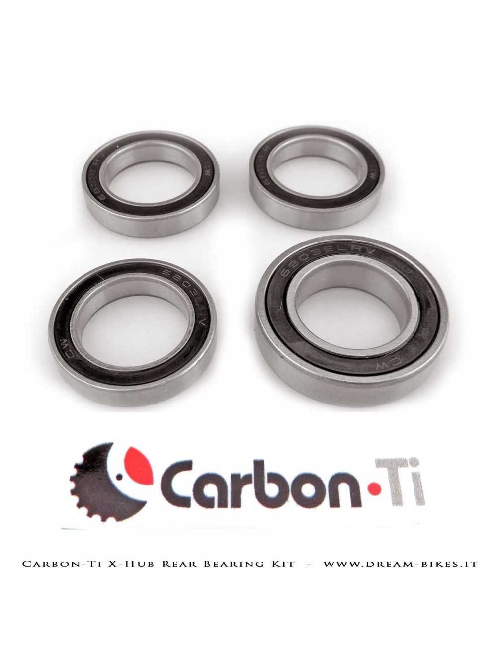 Carbon-Ti Kit Cuscinetti Per Mozzo Posteriore X-Hub SL/SP