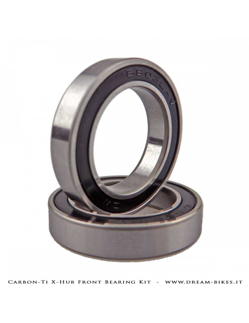 Carbon-Ti Bearing Kit For X-Hub SL/SP Front Hubs