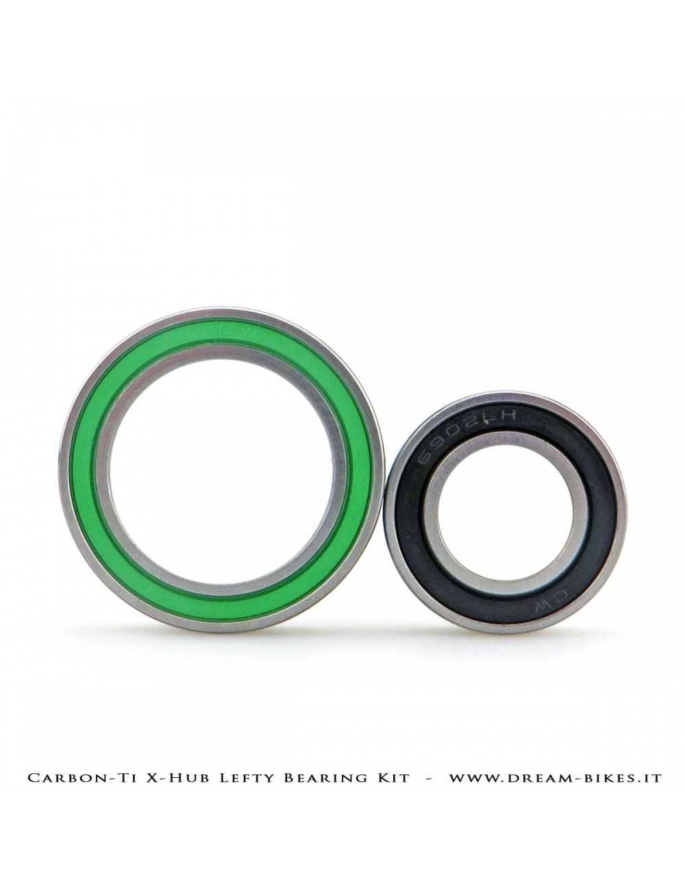 Carbon-Ti Kit Cuscinetti Per Mozzo Anteriore X-Hub X-Lefty