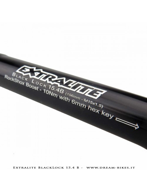 Extralite BlackLock QR15 Perno Passante Ruota Anteriore 15 mm