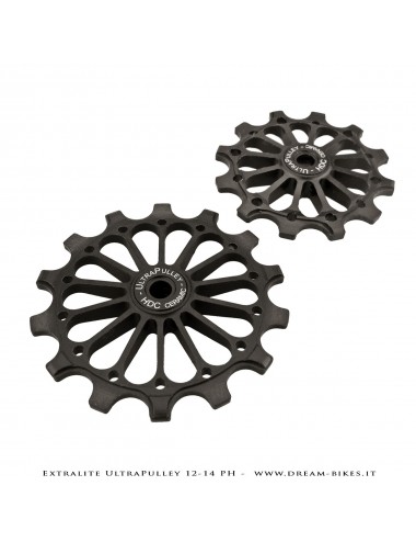 Extralite UltraPulley 12-14 PH Pulegge Cambio 12-14 Denti Ultraleggere Sram 12V