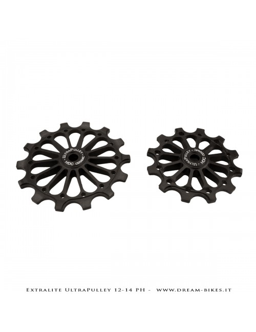 Extralite UltraPulley 12-14 PH Pulegge Cambio 12-14 Denti Ultraleggere Sram 12V