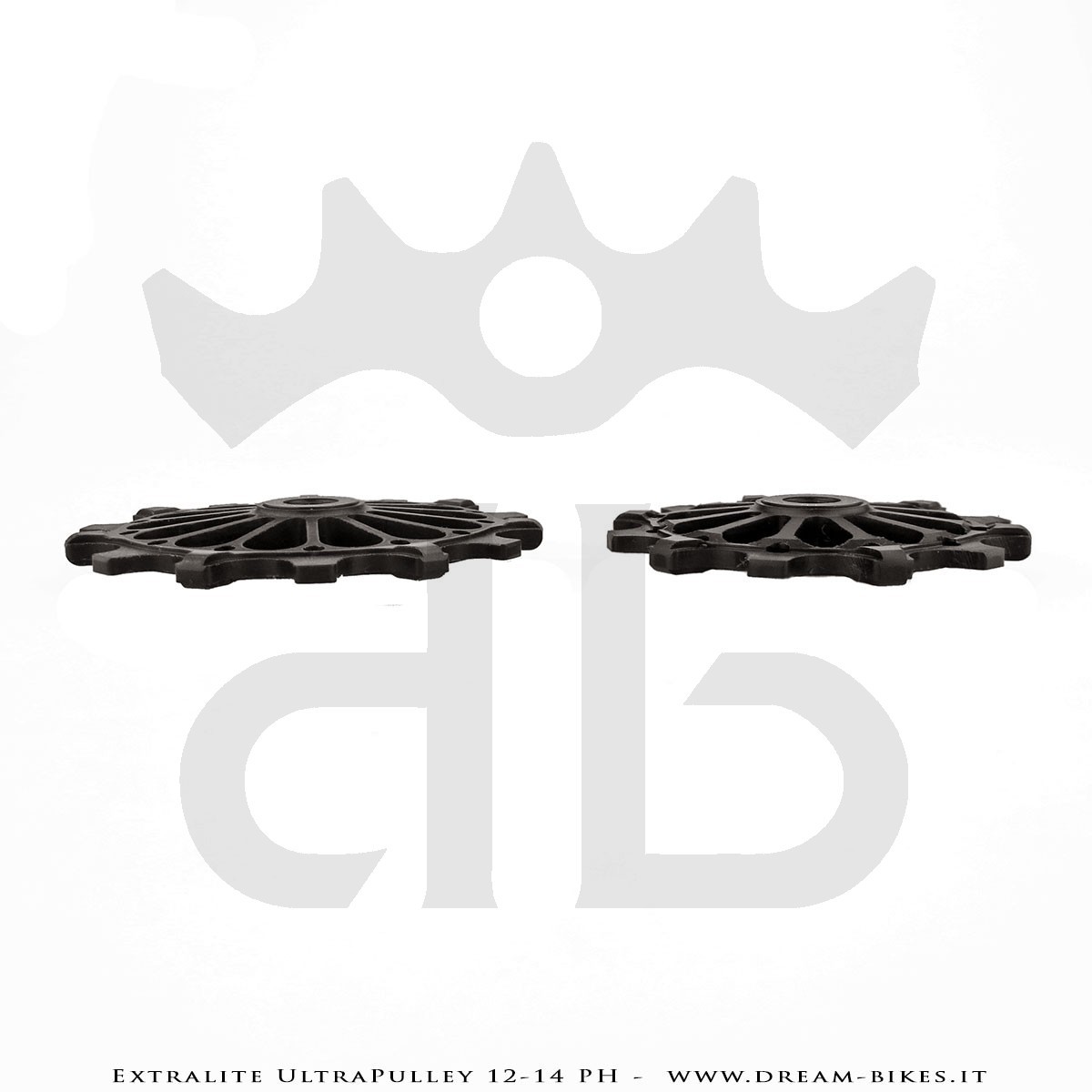 Extralite UltraPulley 12-14 PH Pulegge Cambio 12-14 Denti Ultraleggere Sram 12V
