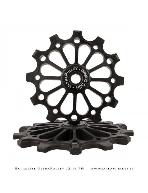 Extralite UltraPulley 12-14 PH Pulegge Cambio 12-14 Denti Ultraleggere Sram 12V