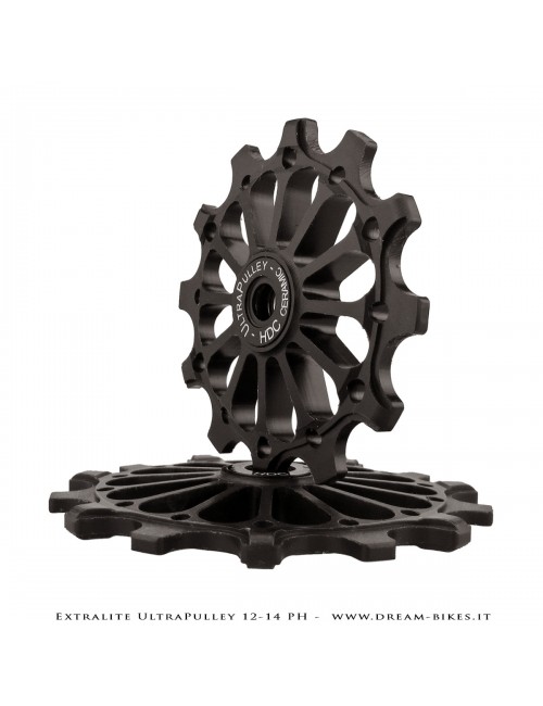 Extralite UltraPulley 12-14 PH Pulegge Cambio 12-14 Denti Ultraleggere Sram 12V