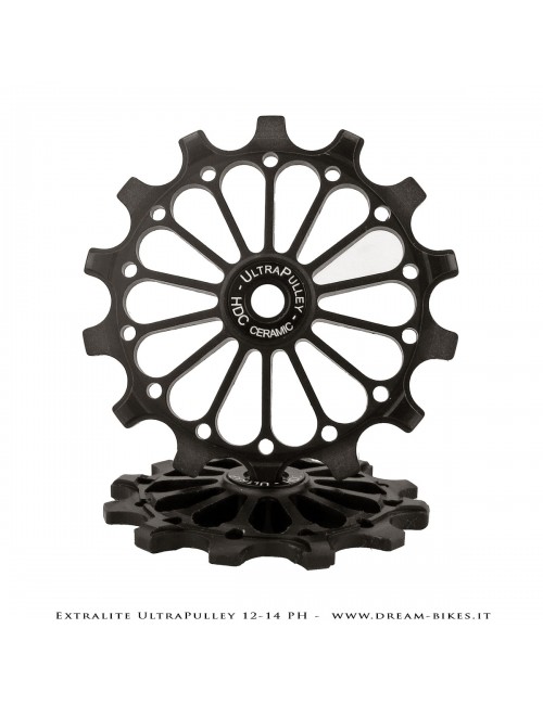 Extralite UltraPulley 12-14 PH Pulegge Cambio 12-14 Denti Ultraleggere Sram 12V