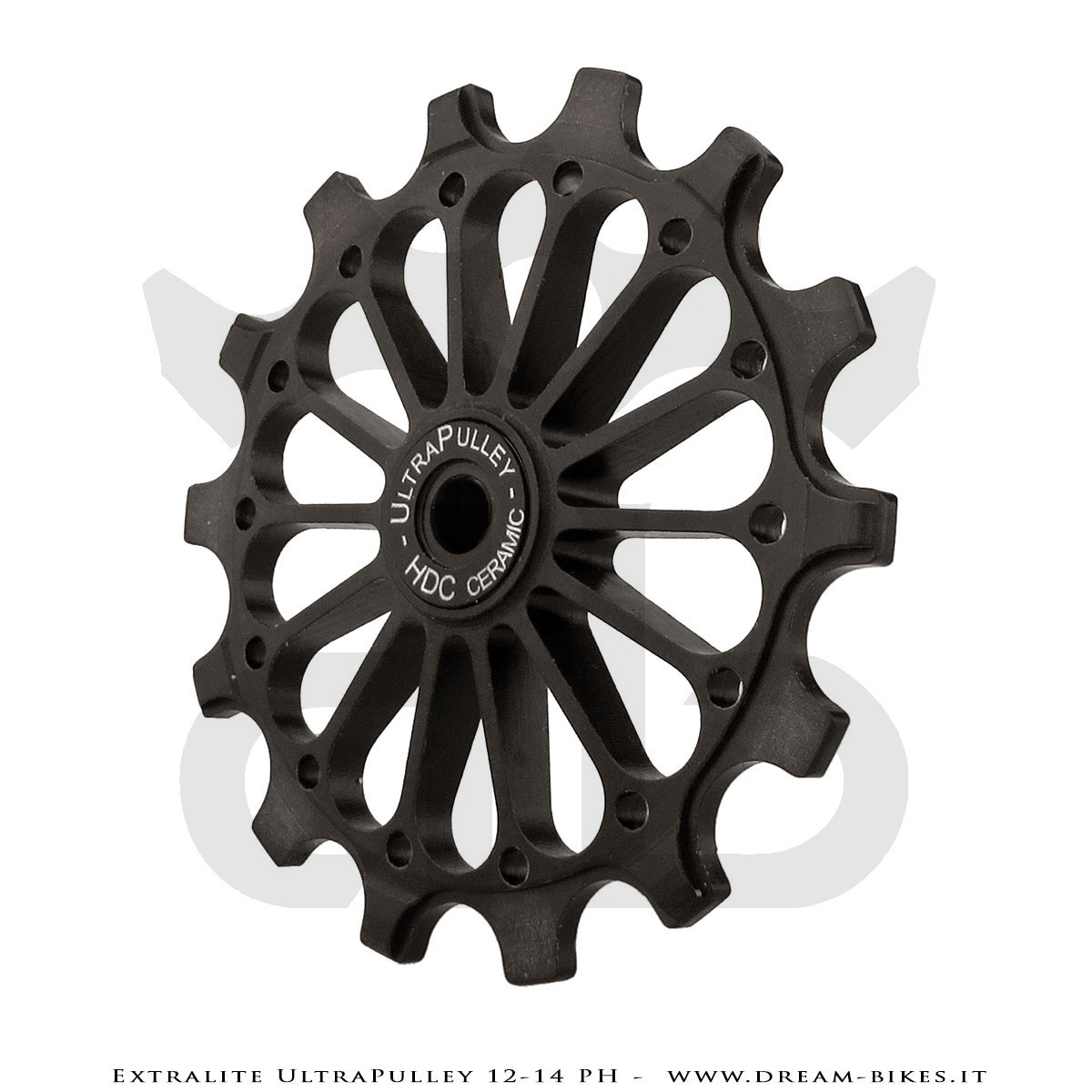 Extralite UltraPulley 12-14 PH Pulegge Cambio 12-14 Denti Ultraleggere Sram 12V