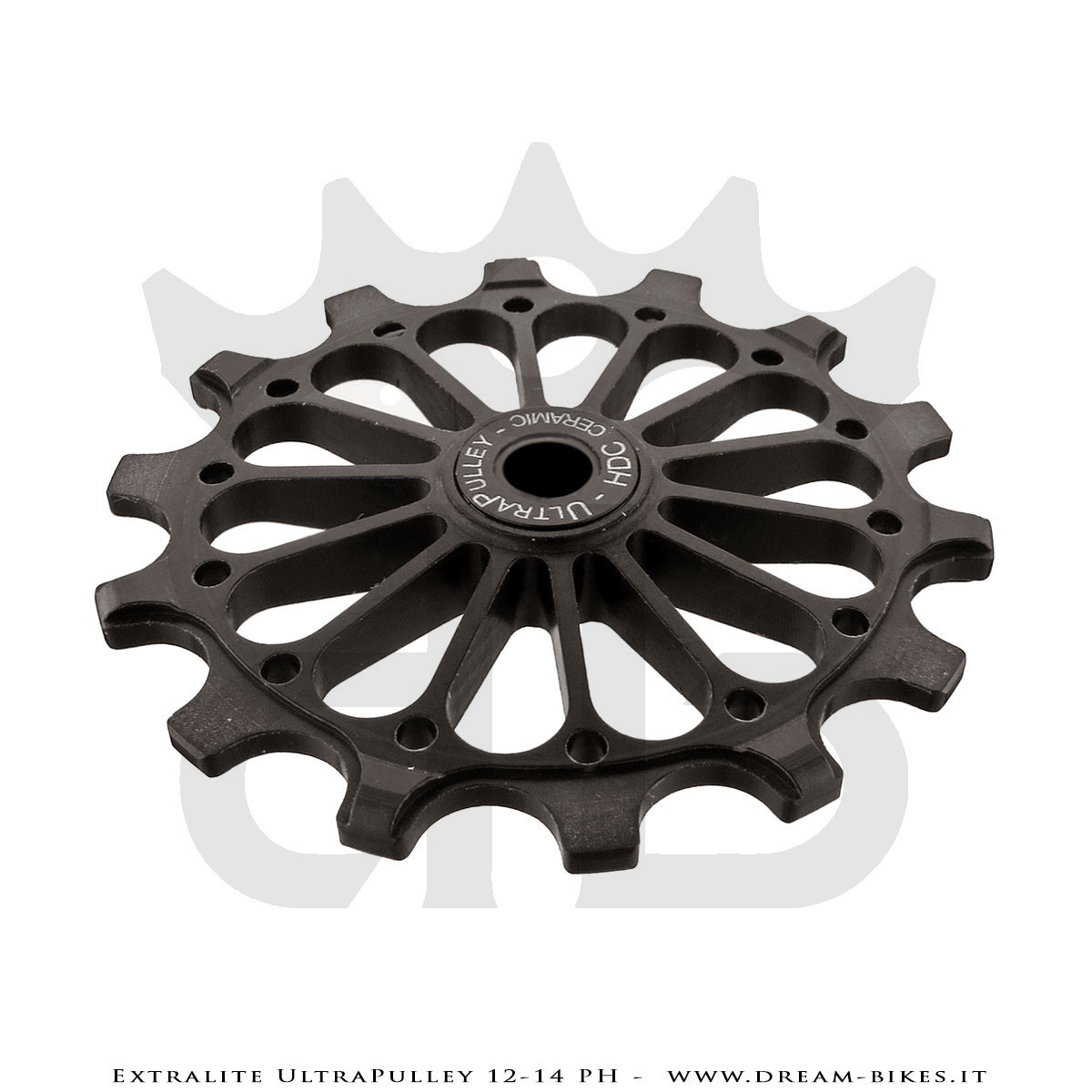 Extralite UltraPulley 12-14 PH Pulegge Cambio 12-14 Denti Ultraleggere Sram 12V