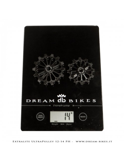 Extralite UltraPulley 12-14 PH Pulegge Cambio 12-14 Denti Ultraleggere Sram 12V