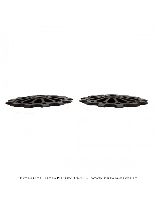 Extralite UltraPulley 13-13 Pulegge Cambio 13 Denti Ultraleggere Shimano 12V