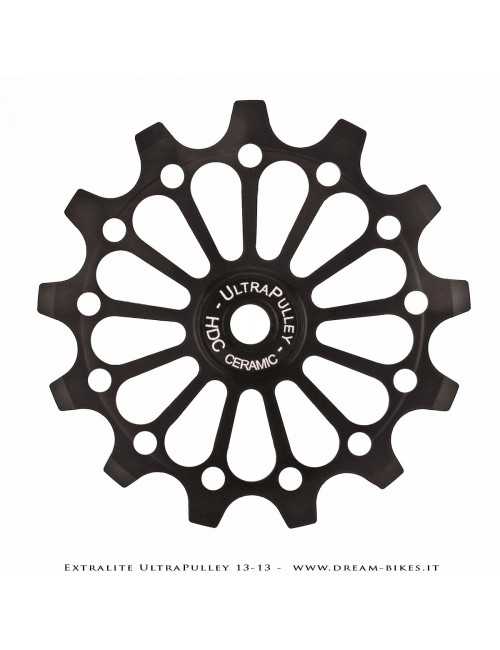 Extralite UltraPulley 13-13 Ultralight 13 Teeth Rear Derailleur Jockey Wheels For Shimano 12s