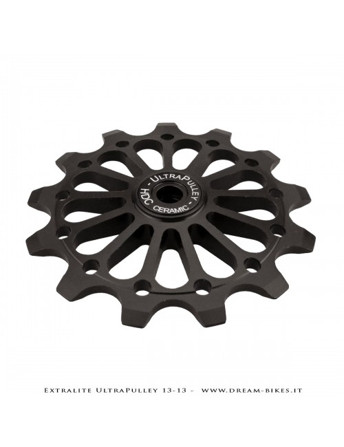 Extralite UltraPulley 13-13 Pulegge Cambio 13 Denti Ultraleggere Shimano 12V