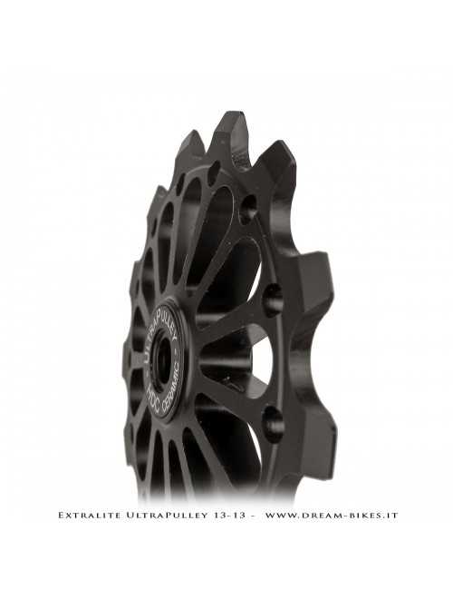 Extralite UltraPulley 13-13 Ultralight 13 Teeth Rear Derailleur Jockey Wheels For Shimano 12s