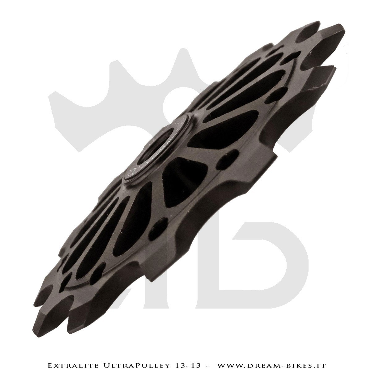 Extralite UltraPulley 13-13 Pulegge Cambio 13 Denti Ultraleggere Shimano 12V