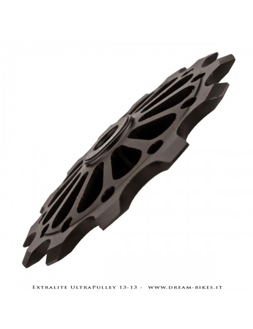 Extralite UltraPulley 13-13 Pulegge Cambio 13 Denti Ultraleggere Shimano 12V