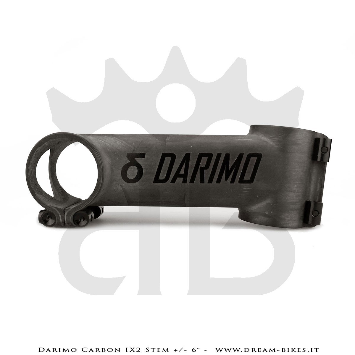 Darimo Carbon IX2 Attacco Manubrio Ultraleggero - 6 gradi
