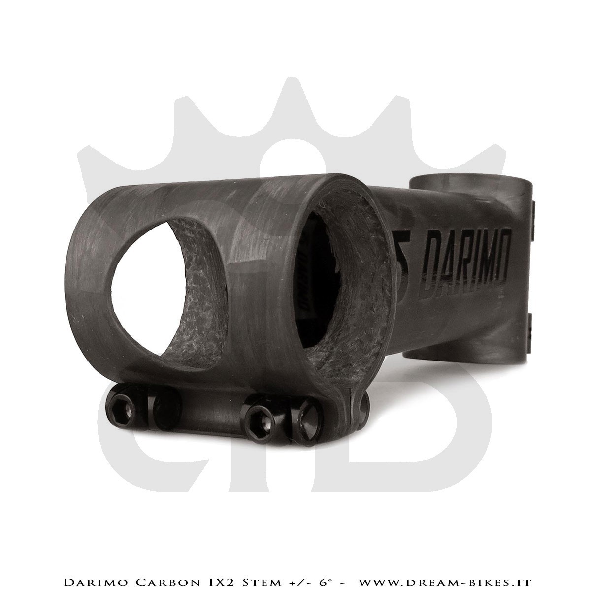 Darimo Carbon IX2 Attacco Manubrio Ultraleggero - 6 gradi