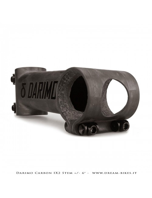 Darimo Carbon IX2 Attacco Manubrio Ultraleggero - 6 gradi