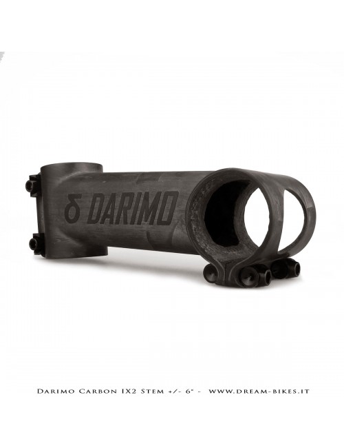 Darimo Carbon IX2 Attacco Manubrio Ultraleggero - 6 gradi