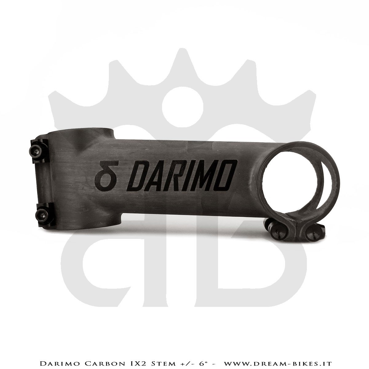 Darimo Carbon IX2 Attacco Manubrio Ultraleggero - 6 gradi